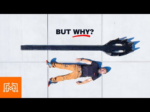 I Made THE WORLD’S LARGEST Noodle Grabber...