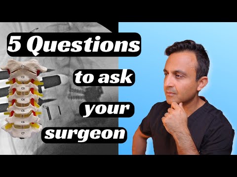 FIVE QUESTIONS to ask your surgeon