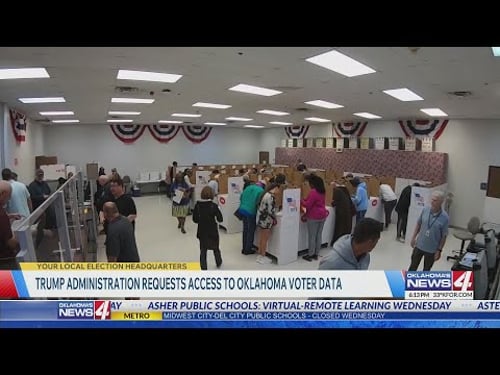 Trump Administration requests access to Oklahoma voter data