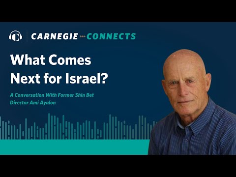 What Comes Next for Israel? A Conversation With Former Shin Bet Director Ami Ayalon