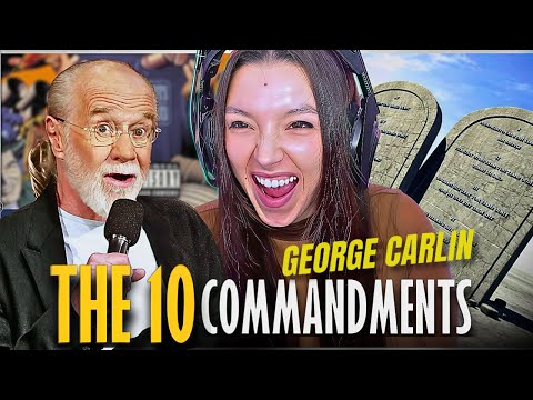 George Carlin's 10 Commandments Reaction | Surprisingly Relatable