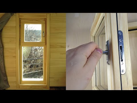 ✅ Wooden window with seal from start to finish