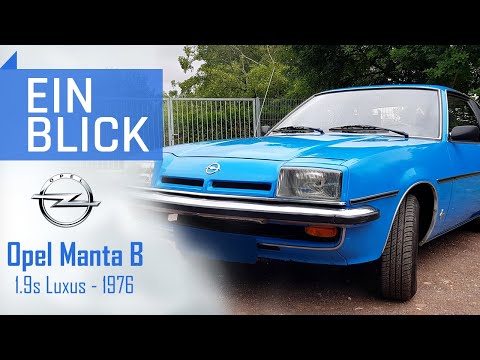 Opel Manta 1.9s Luxus (1976) - DAS deutsche Kult-Coupé schlechthin?