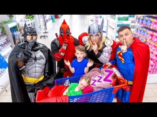 Superhelte Gemmeleg i Supermarkedet med Alex! 🦸♂️🛒