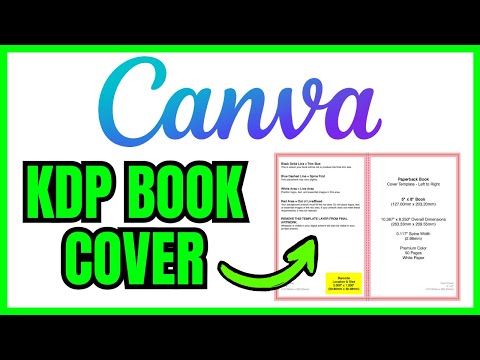 How To Make A KDP Book Cover In Canva (FULL GUIDE) 2025