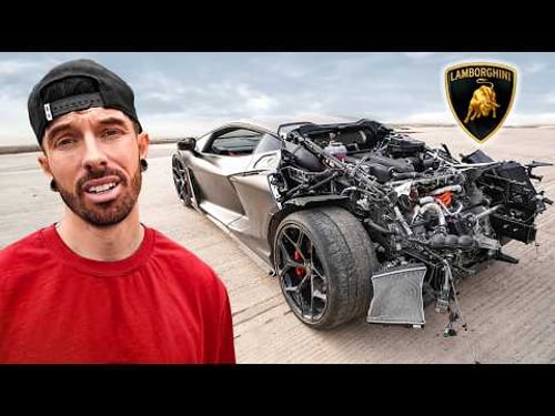 REBUILDING A £600,000 LAMBORGHINI REVUELTO