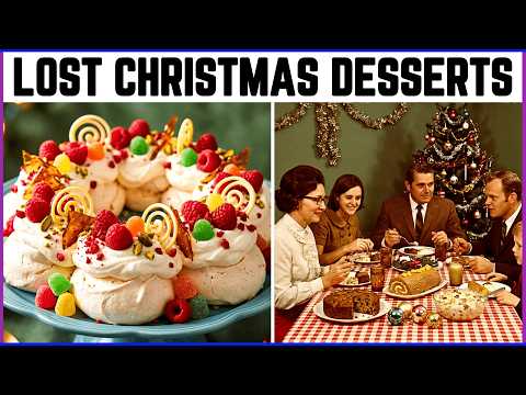 25 Christmas Desserts from the 1960s and 70s That Have Disappeared!