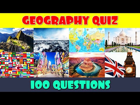 Geography Quiz | Flags, Capital Cities, Landmarks, General Knowledge and more