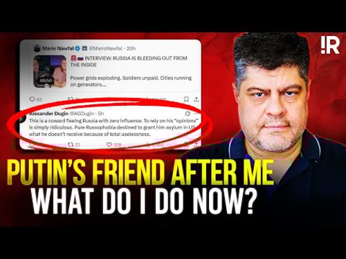 Alexander Dugin Called Me a Coward – Here’s My Answer