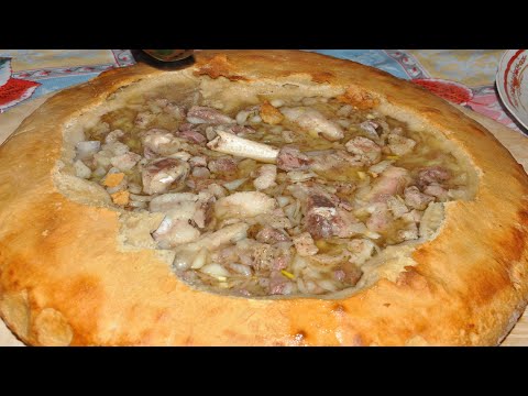 Cook Turkmen ishlekli in the desert (cook to bury to sand)