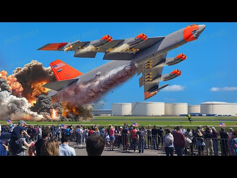 High Alert! US Air Force B-52 Bomber Pilot Crew Takes Off for the Middle East!