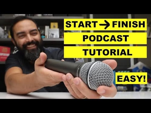 How to Start a Podcast in 2026 - Beginner Podcasting Tutorial