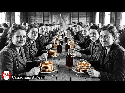 “Maple Syrup And Pancakes Today, Girls” — German Women POWs Sob At Canadian Weekend Breakfast