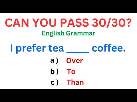 English Grammar Test That 90% of people Fail /QUIZ 26