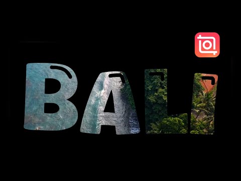 Create Video Inside Text Vlog (Inshot Tutorial)