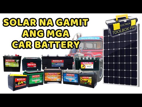 Anong SOLAR PANEL ang gagamitin sa 1SM, 2SM at 3SM BATTERY | Solar Setup. #Philippines
