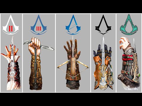 Evolution of Hidden Blade in Assassin's Creed Games (2007-2020)