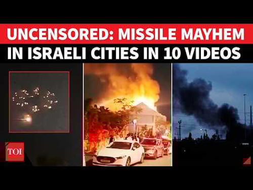 LEAKED FOOTAGE: Israeli Cities In Ruins Despite Censorship Of Iranian Attacks | WATCH