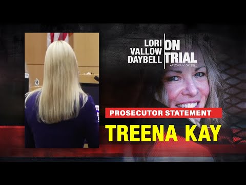 Prosecutor Treena Kay speaks before Lori Vallow Daybell is sentenced