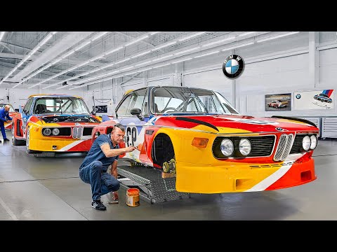 Full Restoration of 50-Year-Old BMWs into Art Cars