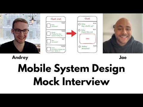 Design Messenger - Mobile System Design Mock Interview