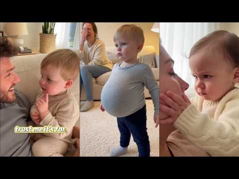 If You Laugh, You Lose! 🤣 Ultimate Funny Baby & Parents Compilation |Impossible Challenge