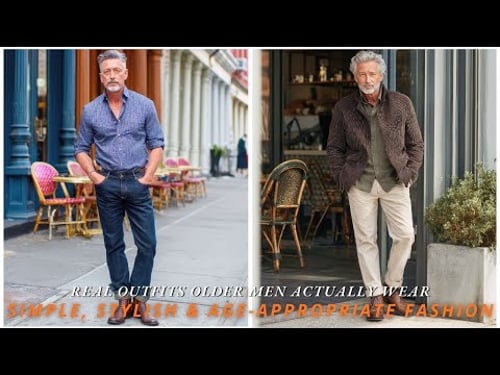 20 Real-Life Outfits Older Men Actually Wear — Done Right - men's fashion