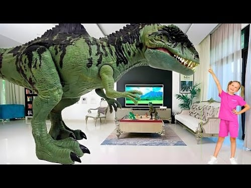 아이들을 위한 공룡 이야기 🦖📖 | 집에서의 모험