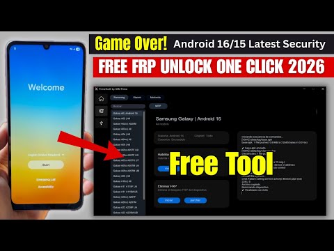 Samsung FRP Bypass FREE | Android 14, 15 & 16 | Remove Google Account 2025