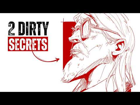 2 Portrait Drawing Techniques that feel ILLEGAL to Use