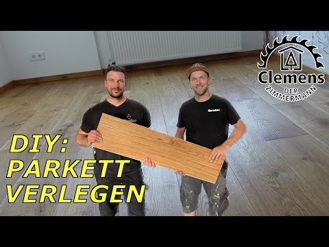 Wie man Parkett richtig verlegt! Vorbereitung ist alles!