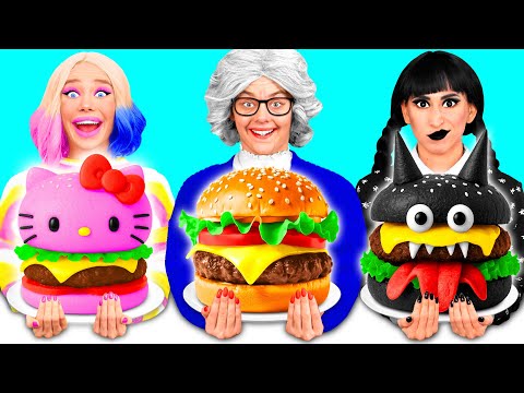 McDonald's Wednesday vs Grandma Cooking Challenge by BaRaDa Best