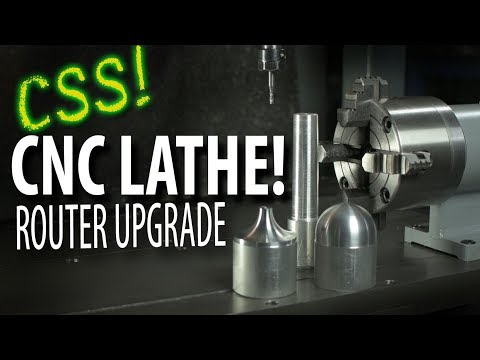 CNC LATHE?! - Router Add-On!