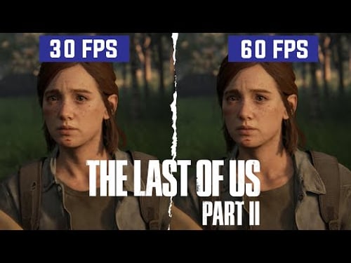 The Last of Us Part II PS5 Direct Comparison (30FPS vs 60FPS)