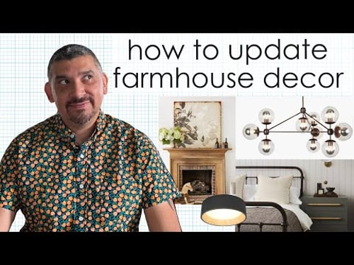 How to Update Farmhouse Decor