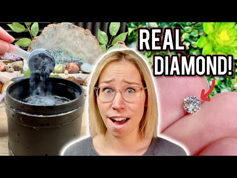 What Happens When You Put Diamonds in a Rock Tumbler?