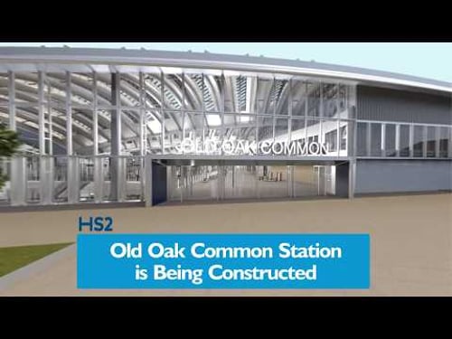 HS2 Old Oak Common Station Construction