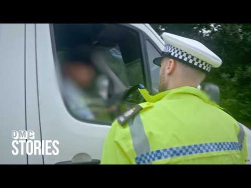 Police Catch Suspicious Van Moments Before the Crime