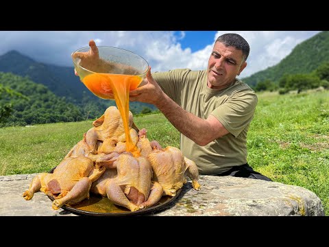 The perfect Marinade for Chicken cooked on a Spit! The Rustic Way