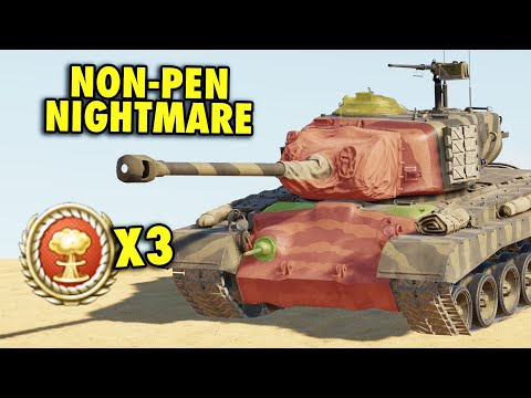 THREE NUKES in ONE MATCH (Yes, really) - T26E5 in War Thunder