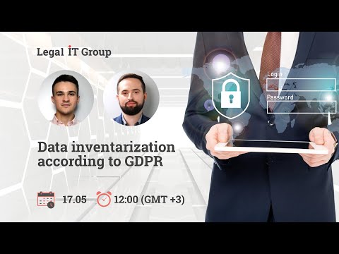 Data inventarization according to GDPR