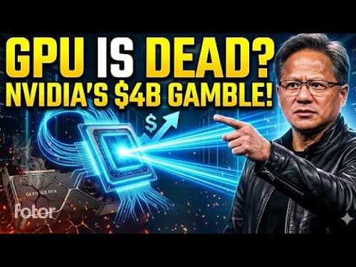 "NVIDIA Just Dropped $4B on Photonics — And It's Building Something Bigger Than GPUs"