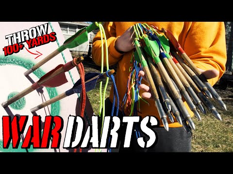 DIY WAR DARTS: The New Coolest Thing Ever