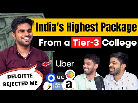 From Tier-3 College To One of India's Highest Package And 10+ Offers π₯