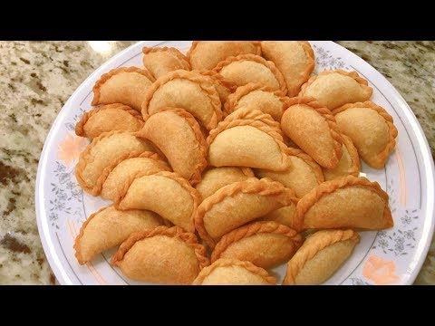 新年食品: 炸油角 - Deep Fried Yau Gok