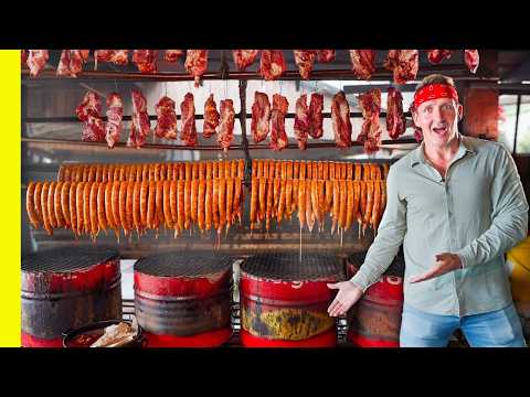 ¡Chuletas de cerdo récord! ¡Maratón de comida callejera en Puerto Rico!