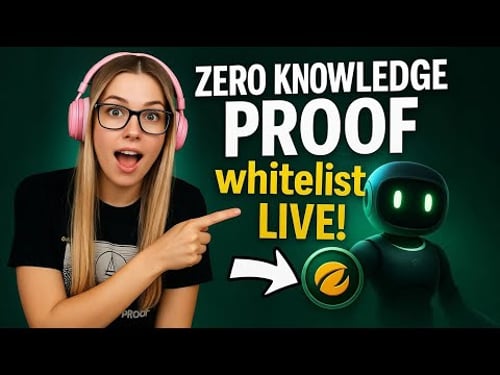 Zero Knowledge Proof whitelist LIVE!