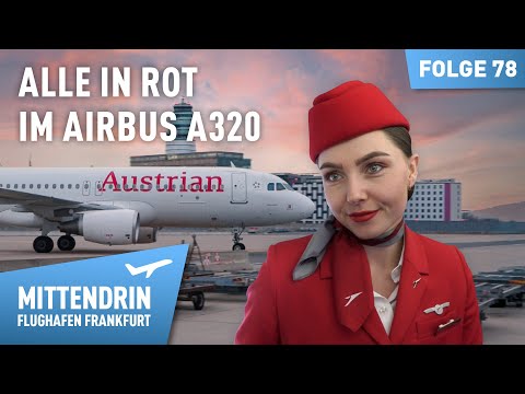 Alle in Rot im Airbus A320 | Mittendrin - Flughafen Frankfurt 78