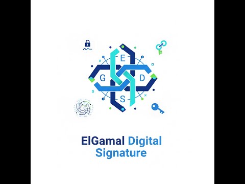 Chapter 10, Part 2, Elgamal Digital Signature by Ahmed Fares (Arabic)