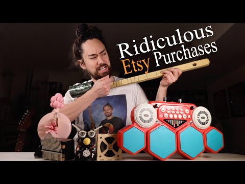 Making Music With Things I Bought On Etsy